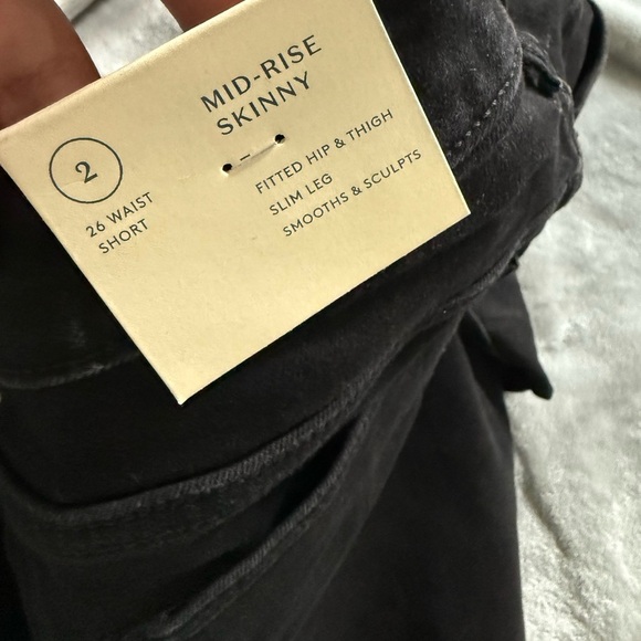 Universal Thread Black Distressed Jeans - Picture 2 of 3